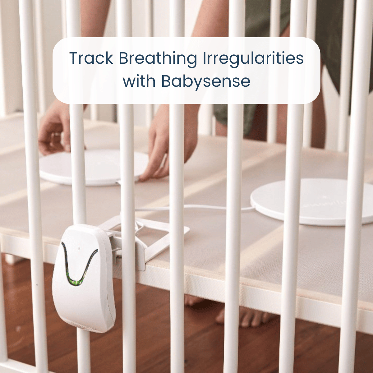 Babysense 2-in-1 Pack: Baby Video Monitor with 2 Cameras & Split Screen + Breathing Monitor with Real-Time Alerts