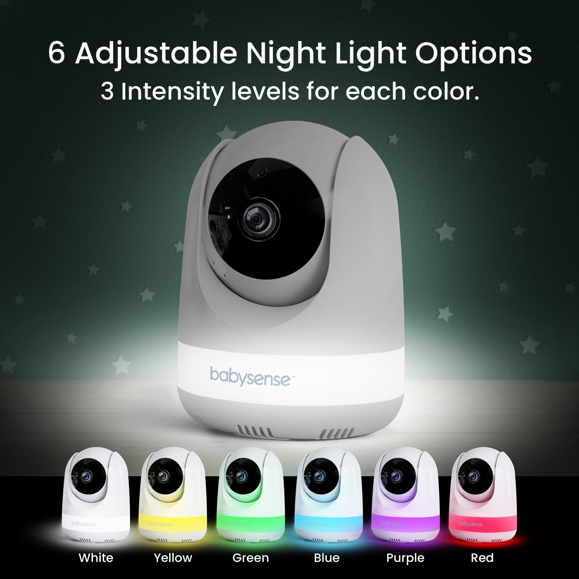 Babysense 2-in-1 Pack: Baby Video Monitor with 2 Cameras & Split Screen + Breathing Monitor with Real-Time Alerts