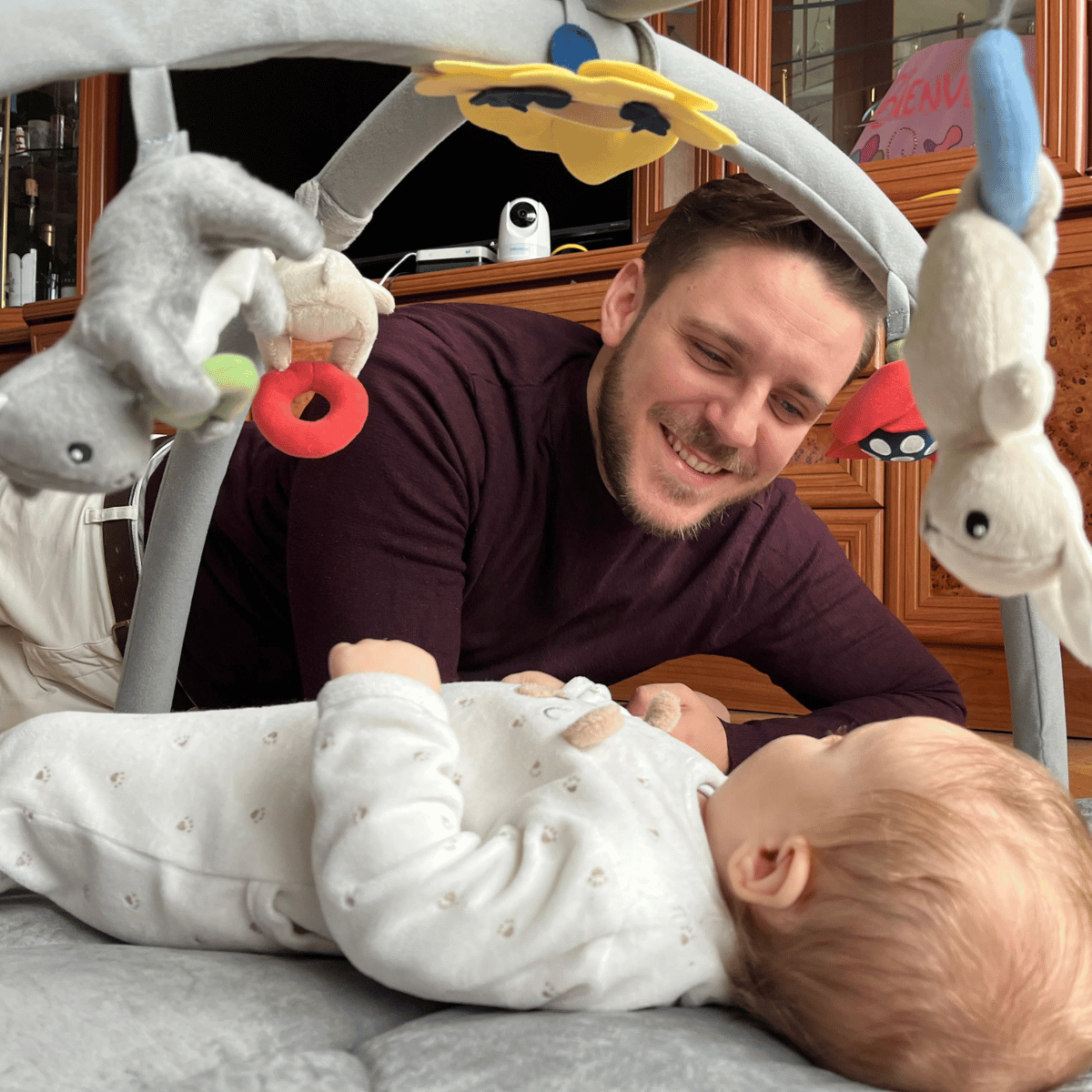 Babysense 2-in-1 Pack: Baby Video Monitor with 2 Cameras & Split Screen + Breathing Monitor with Real-Time Alerts